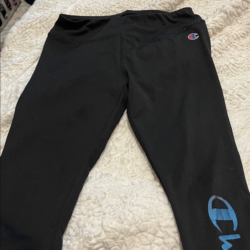 Champion Kids' Vivid Pink, purple, and black Leggings - Picture 13 of 13